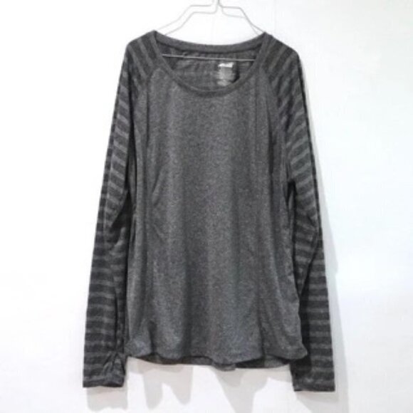 Avia Tops - Avia Sport‎ Sweatshirt Grey Color Long Sleeve Size XL